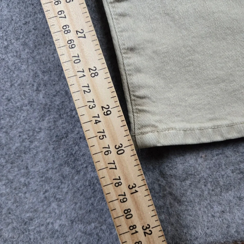 Polo Ralph Lauren Classic Fit Jeans Mens 34x32 Tan Khaki Denim Workwear 5 Pocket